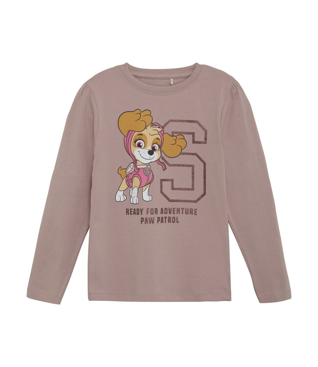 Minymo Meisjes shirt Paw Patrol - Deauville mauve