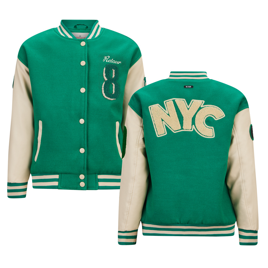 Retour Jeans Meisjes jas - Caro - Diep groen Retour Jeans Meisjes jas - Caro - Diep groen