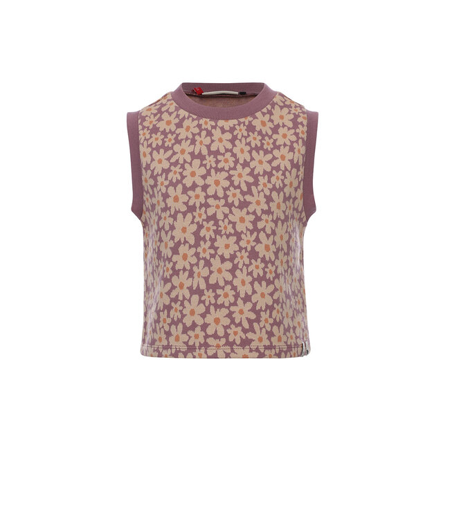 LOOXS Little Meisjes spencer - Bloemen jacquard