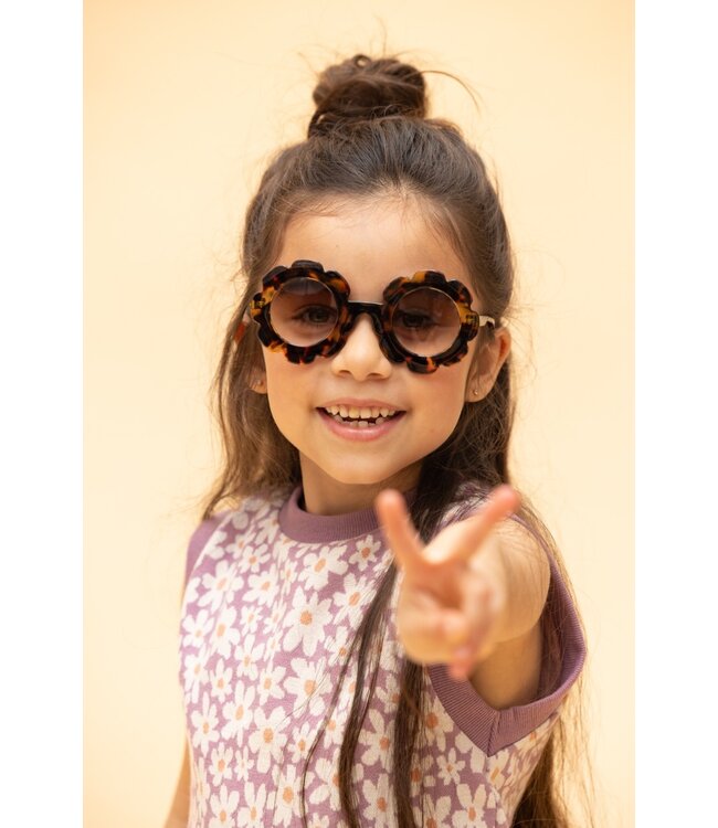 LOOXS Little Meisjes spencer - Bloemen jacquard