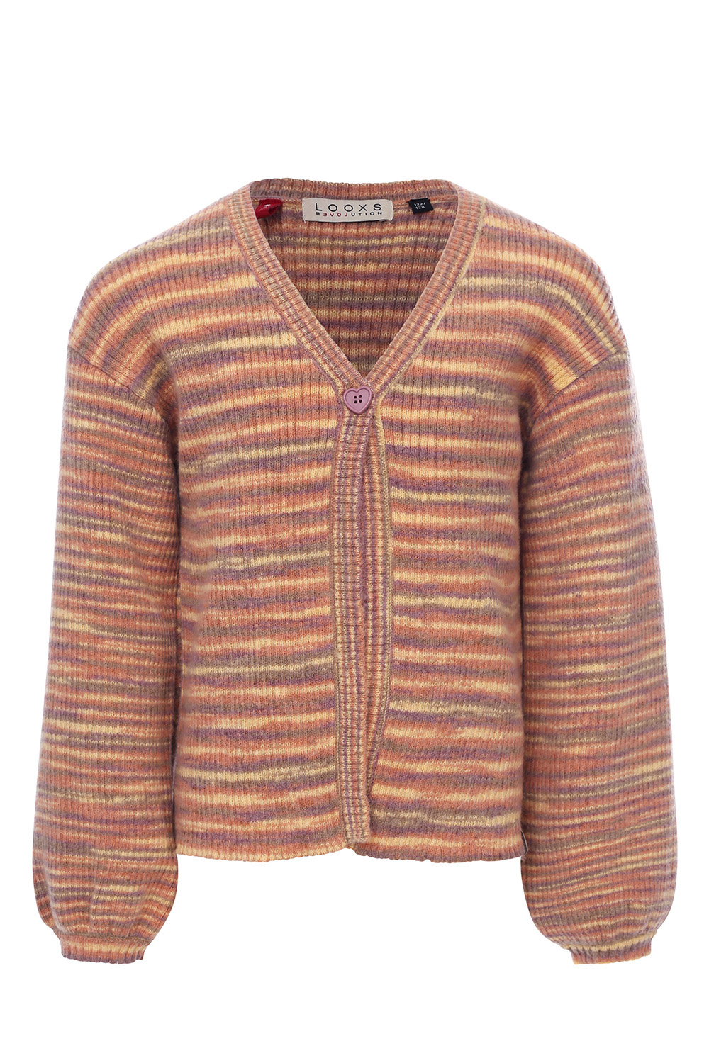 LOOXS Little Meisjes vest multicolor - Ombre streep LOOXS Little Meisjes vest multicolor - Ombre streep