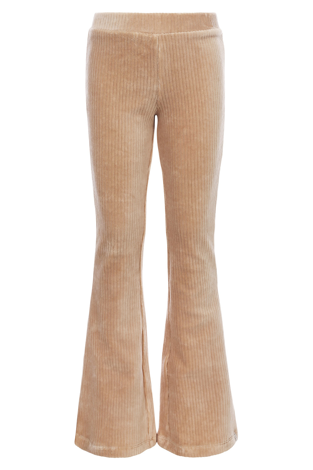 LOOXS Little 2401-7610-198 Meisjes Broek - Maat 98 - ecru van 60% COTTON 32% POLYESTER 8 % elastane