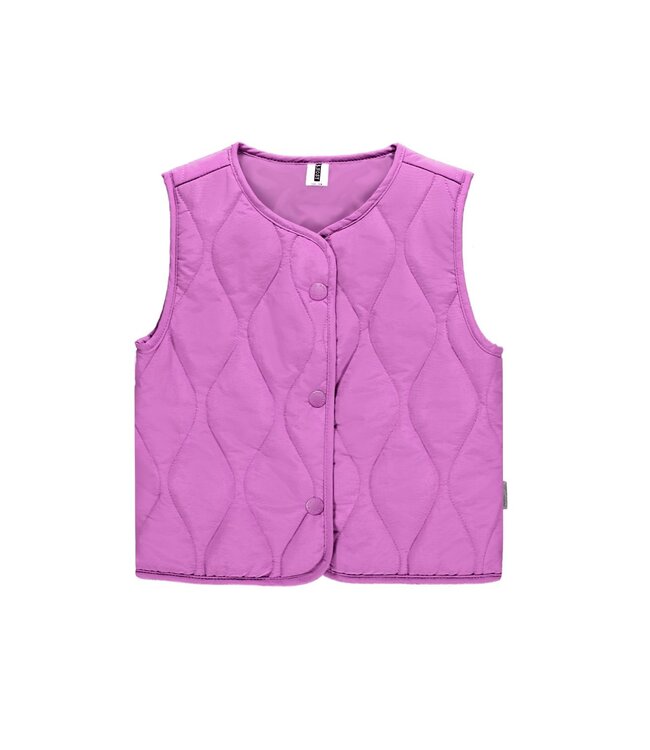 B.Nosy Meisjes bodywarmer gewatteerd roze - Fara - Crocus