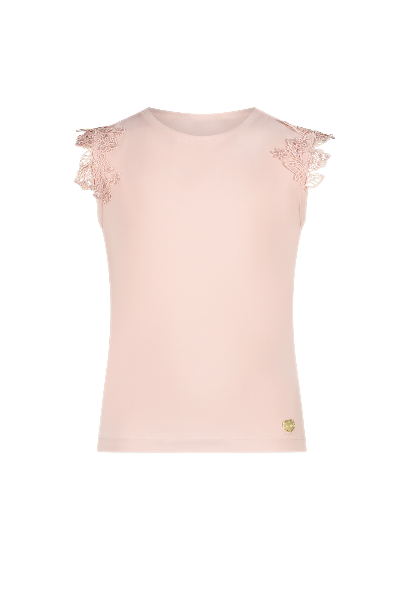 Meisjes t-shirt bloemen - Nooshy - Baroque roze