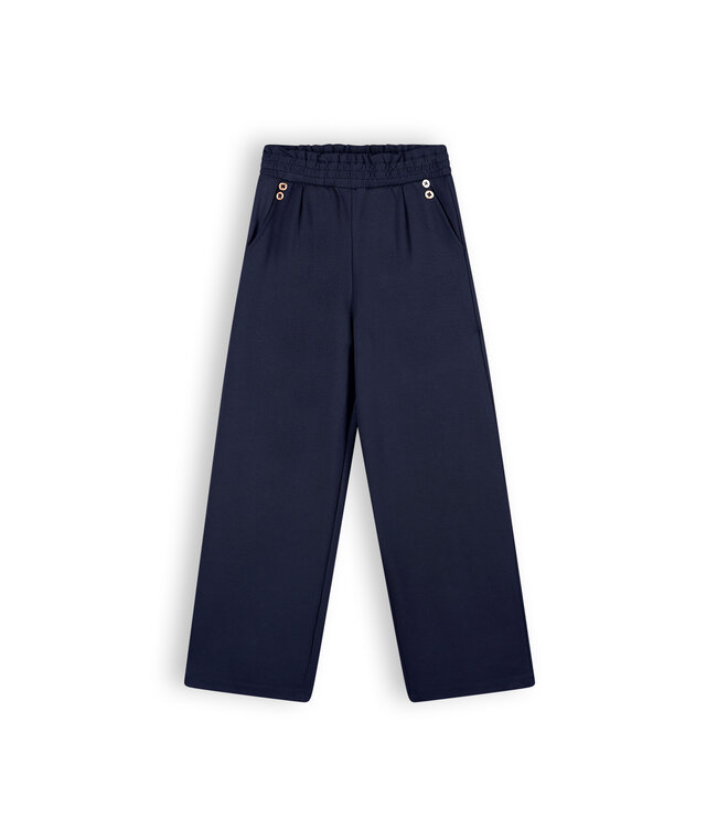 NoNo Meisjes broek palazzo - Saida - Navy blauw