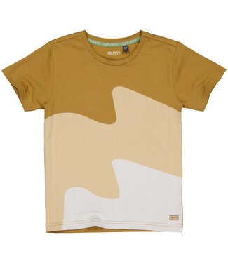 Quapi Jongens t-shirt - Barry - Bruin