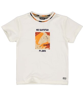 Quapi Jongens t-shirt - Bartu - Off wit