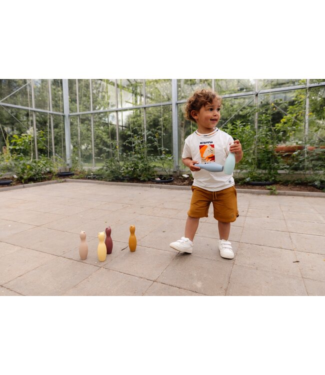 Quapi Jongens t-shirt - Bartu - Off wit