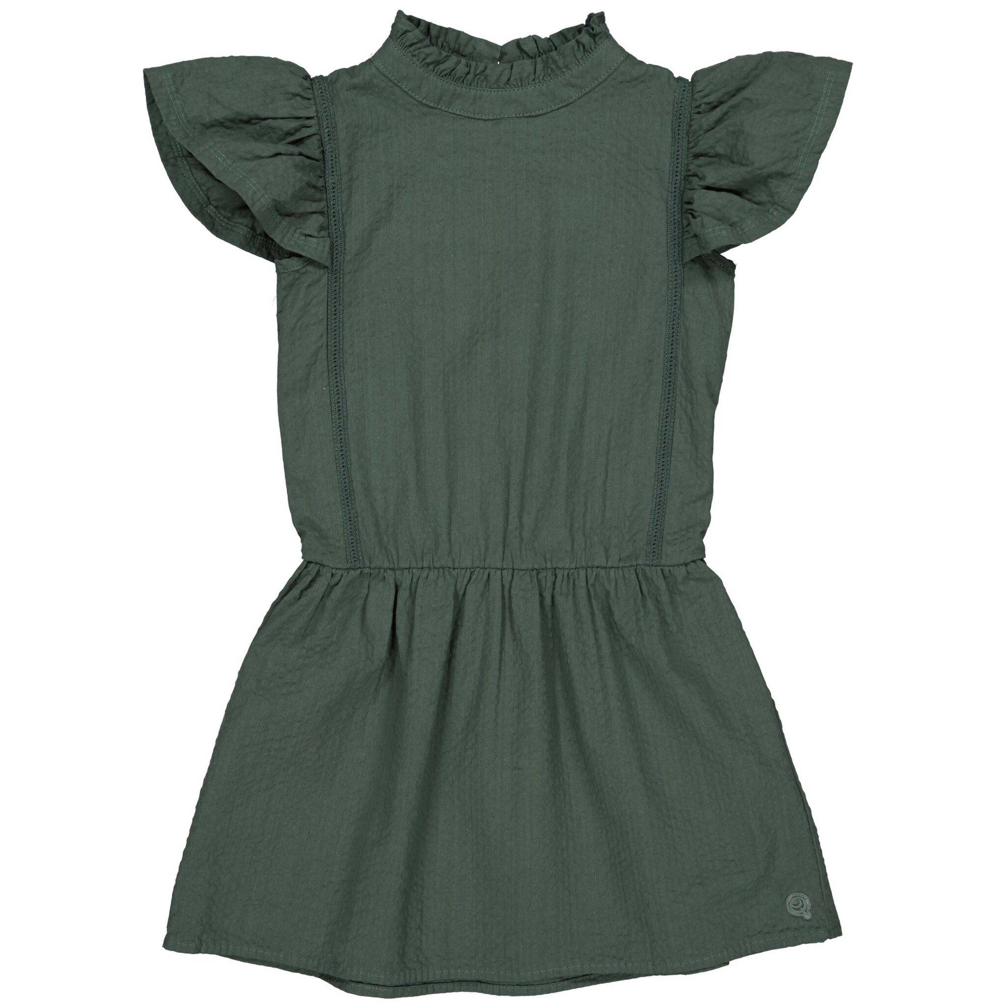 Quapi Meisjes jurk - Baya - Donker groen
