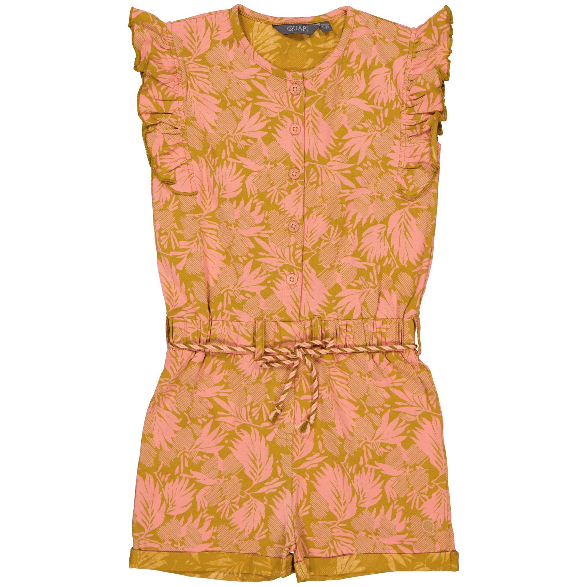 Meisjes jumpsuit - Belle - AOP roze