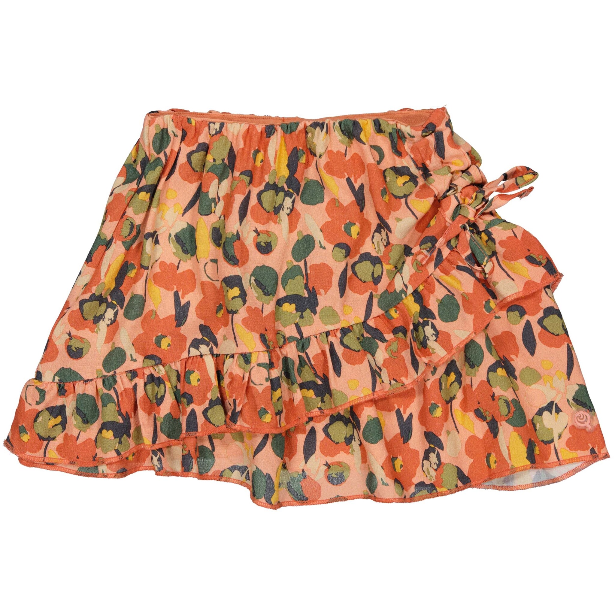 Quapi Meisjes rok - Beverly - AOP grafisch roze Quapi Meisjes rok - Beverly - AOP grafisch roze