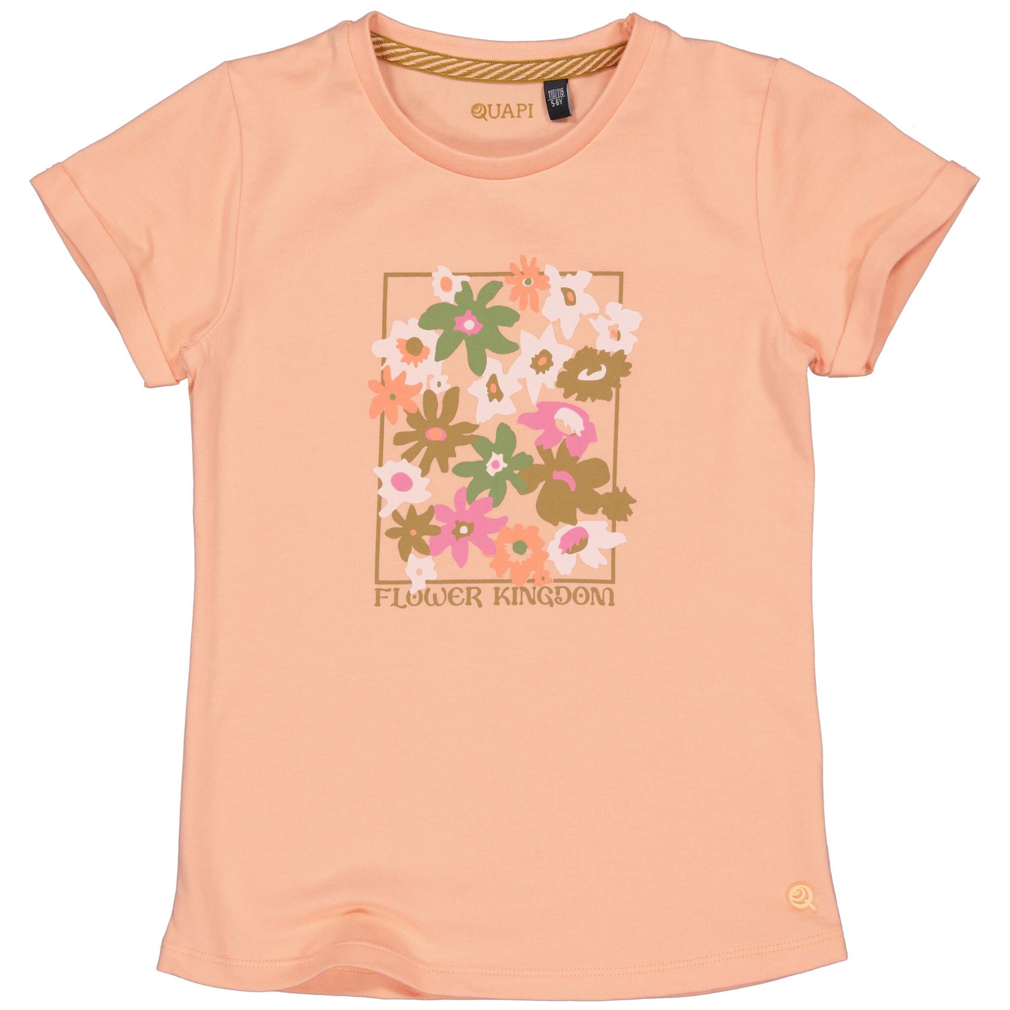 Meisjes t-shirt - Beyza - Zalm