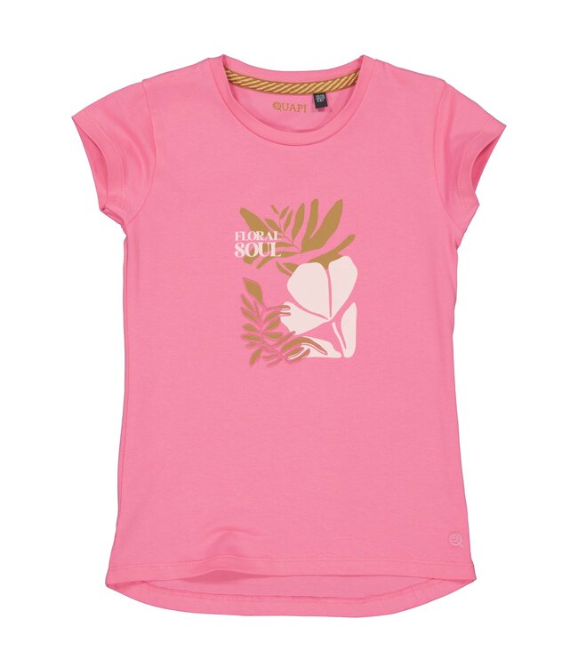 Quapi Meisjes t-shirt - Bibian - Roze