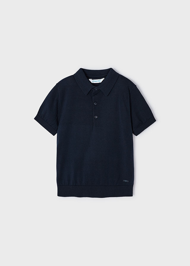 Jongens polo shirt - Navy blauw