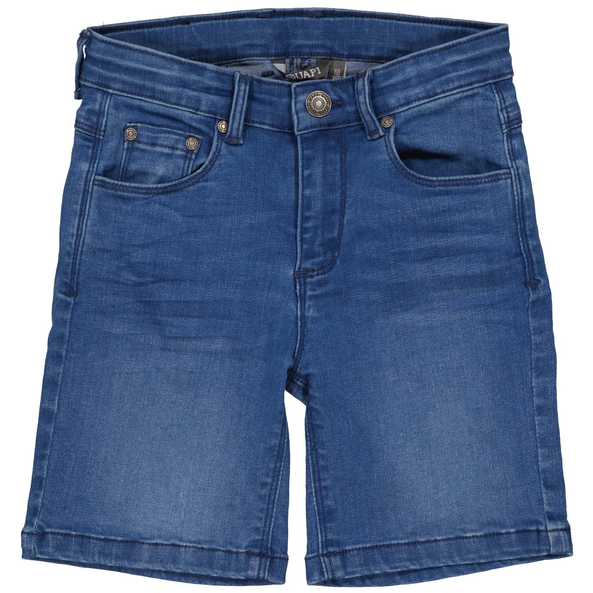 Quapi Jongens jeans short - Buse - Blauw