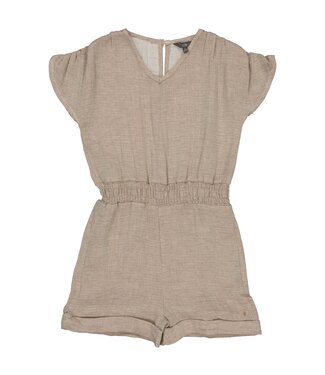 LEVV Meisjes jumpsuit - Kaylee - Taupe