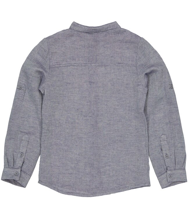 LEVV Jongens blouse - Ken - Jeans blauw