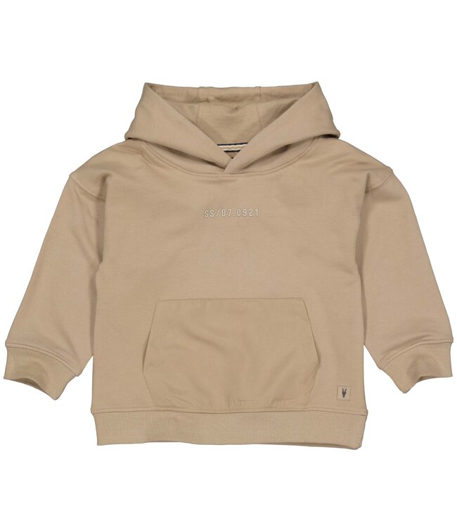 LEVV Little Jongens hoodie - Mick - Taupe