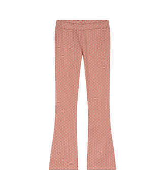 Indian Blue Jeans Meisjes flair broek Fancy - Helder koraal