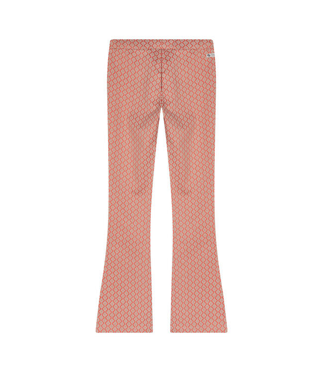 Indian Blue Jeans Meisjes flair broek Fancy - Helder koraal