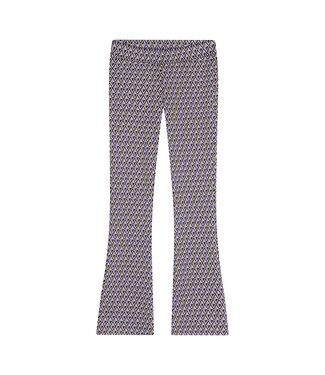 Indian Blue Jeans Meisjes flair broek Fancy Diamond - Paars