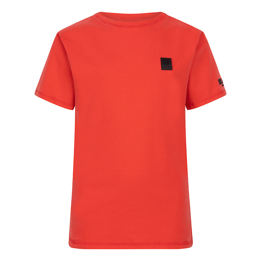 Jongens t-shirt fancy - Koraal rood