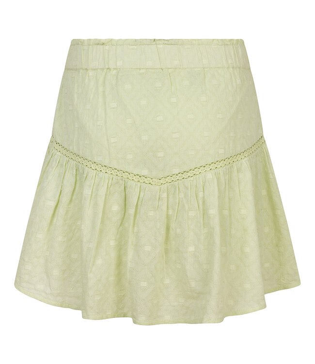 Indian Blue Jeans Meisjes rok ruffel - Licht pastel groen