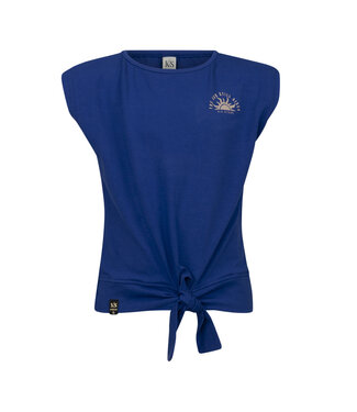 KIEstone Meisjes shirt - Books - kobalt blauw