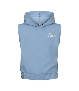 KIEstone Meisjes hoodie - Marleen - licht blauw