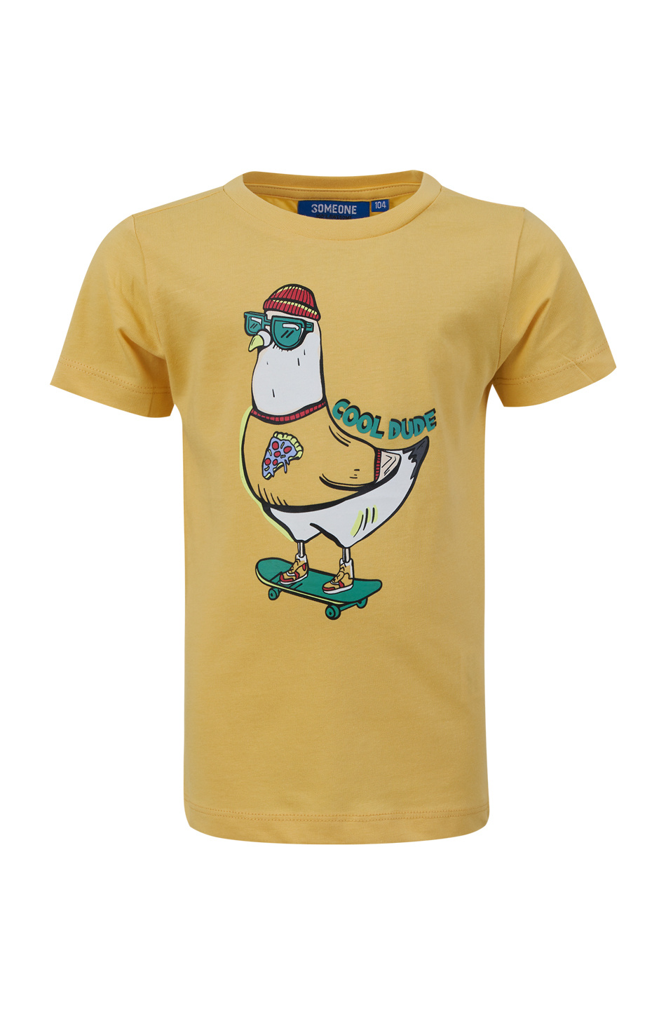 Jongens t-shirt - Fred-SB-02-B - Geel