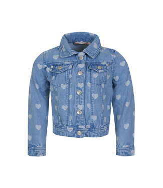 Someone Meisjes jas - Coeur-SG-62-E - Blauw denim