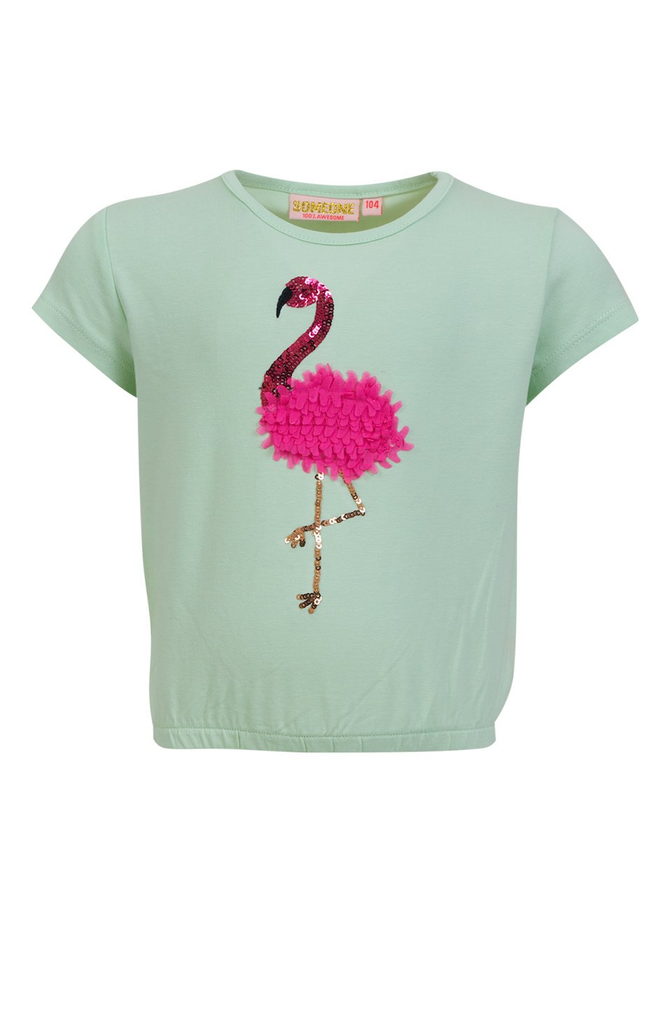 SOMEONE IMANI-SG-02-F Meisjes T-shirt - LIGHT MINT - Maat 110