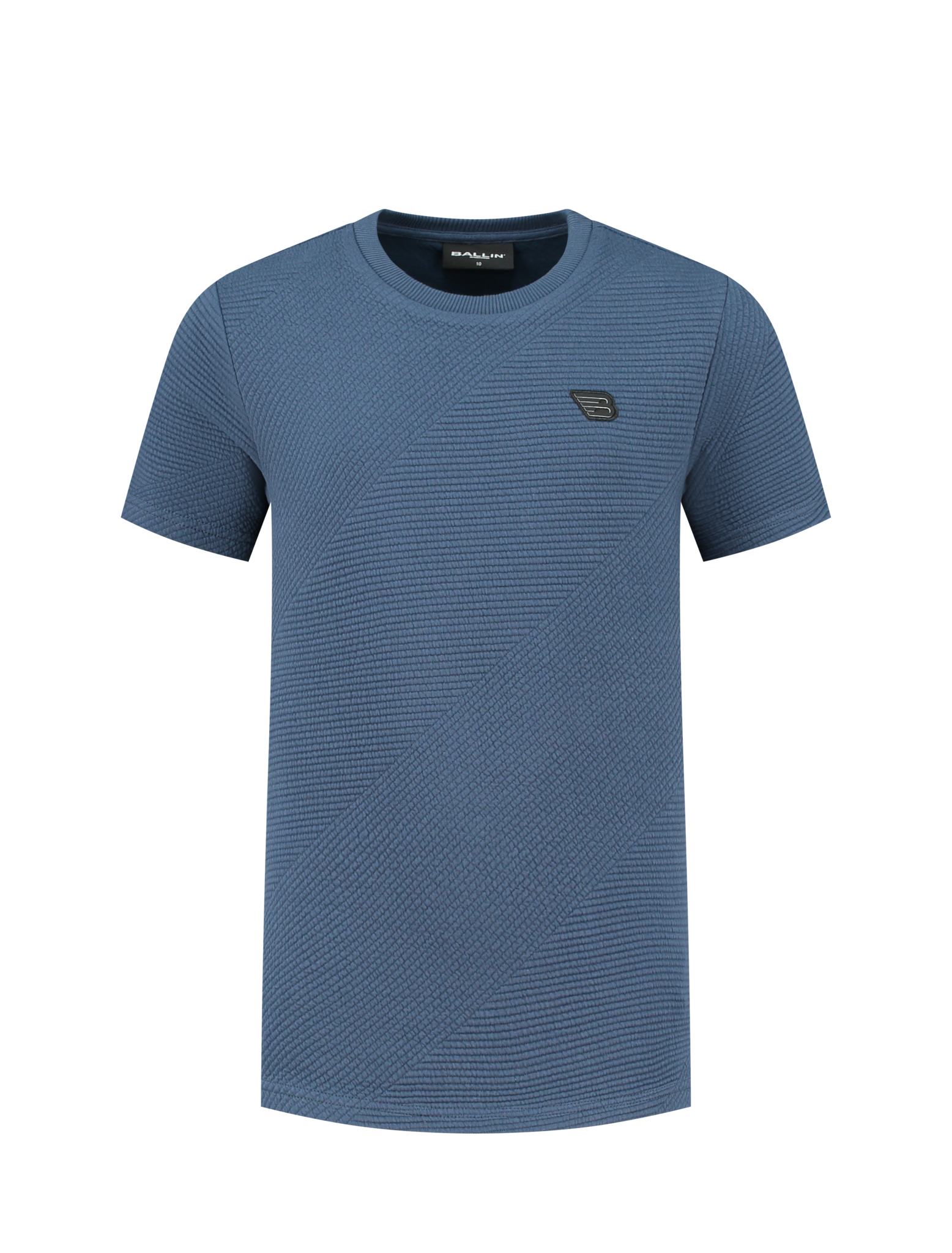 Ballin T-shirt met print en logo - Navy blauw