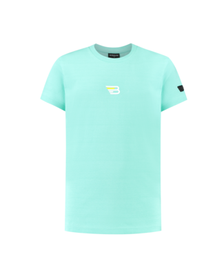 Ballin T-shirt met print - Donker mint