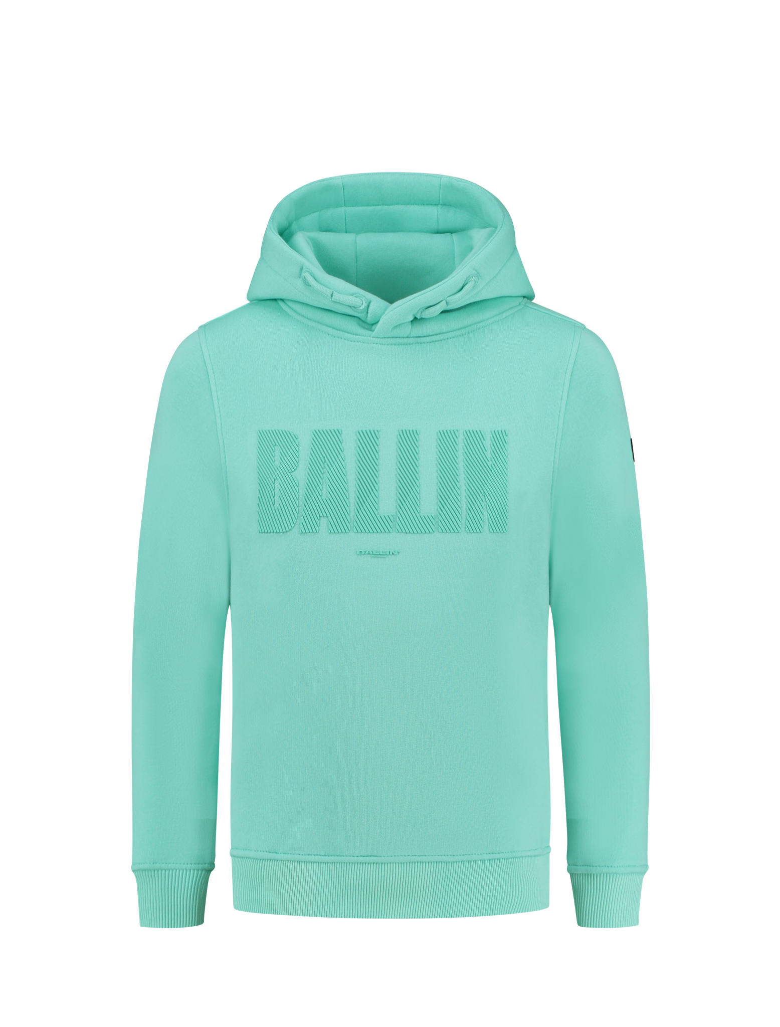 Ballin Amsterdam - Jongens Slim fit Sweaters Hoodie LS - Dark Mint - Maat 12
