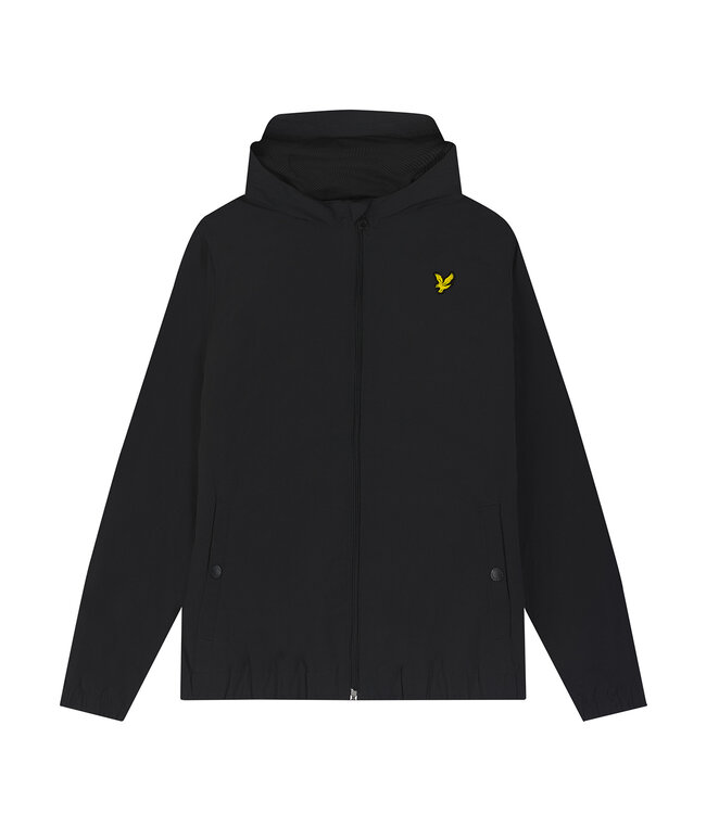 Lyle & Scott Zomerjas met capuchon - Jet zwart