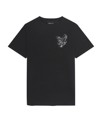 Lyle & Scott T-shirt 3D Graphic - Jet zwart