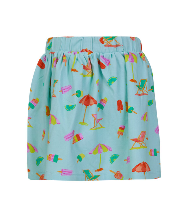 Someone Meisjes rok - Connie-SG-41-B - Licht aqua blauw