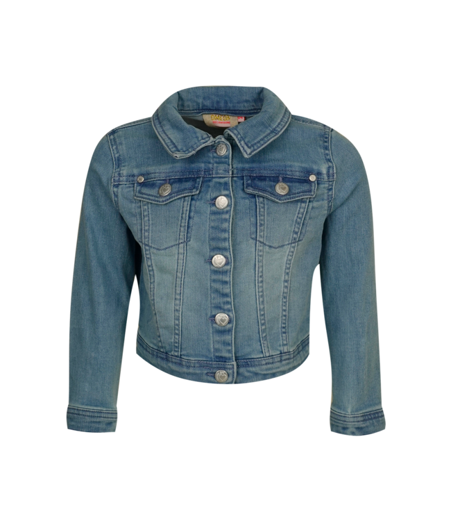 Someone Meisjes jas - Delphine-SG-62-U - Denim blauw