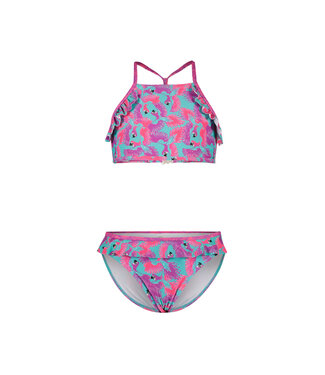 Just Beach Meisjes bikini Aruba - Jungle vogels