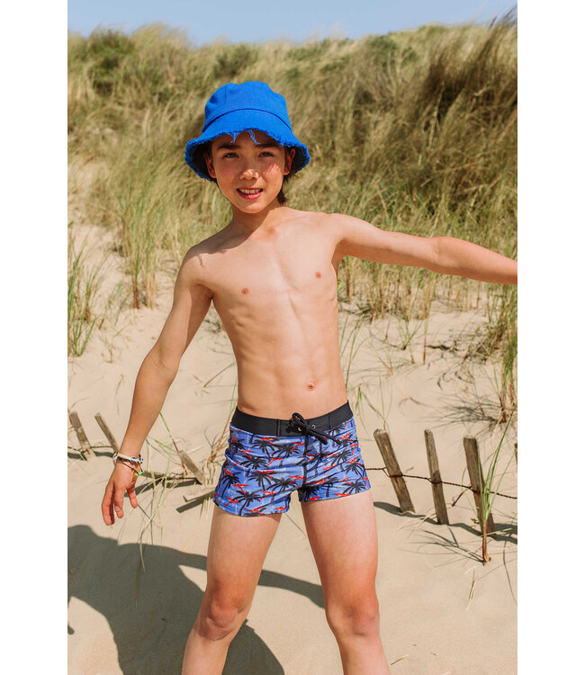 Just Beach Jongens zwembroek - Nevada - Parrot palm