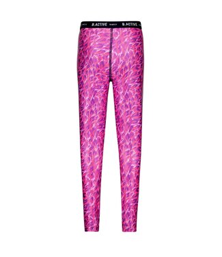 B.Nosy Meisjes sport legging print Active - Amber - Panter veer