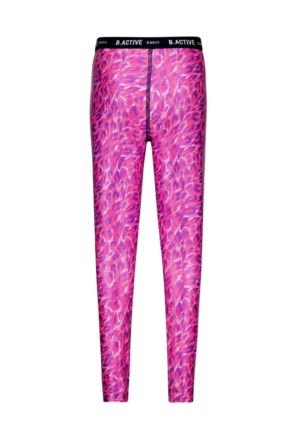 B.Nosy Meisjes sport legging print Active - Amber - Panter veer