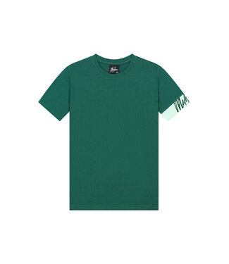 Malelions T-shirt captian 2.0 - Donker groen / Mint