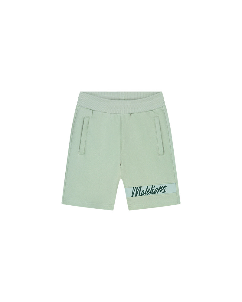 Malelions Short captain 2.0 - Aqua grijs/mint Malelions Short captain 2.0 - Aqua grijs/mint