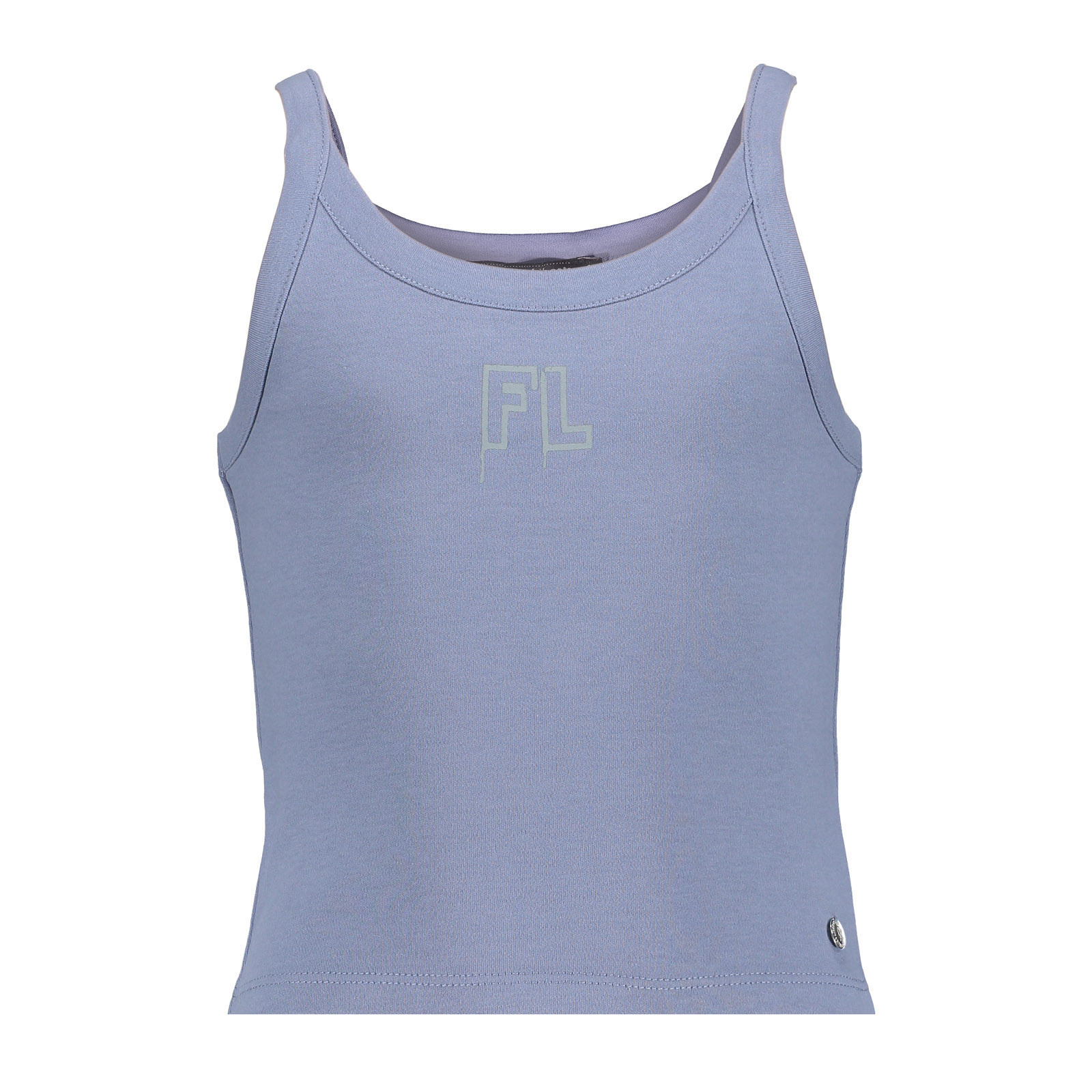 Meisjes tanktop - Maud - Dusty blauw