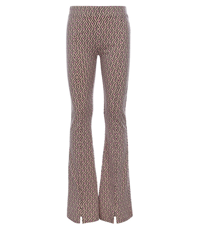 LOOXS 10sixteen Meisjes flair broek - Argyle geruit