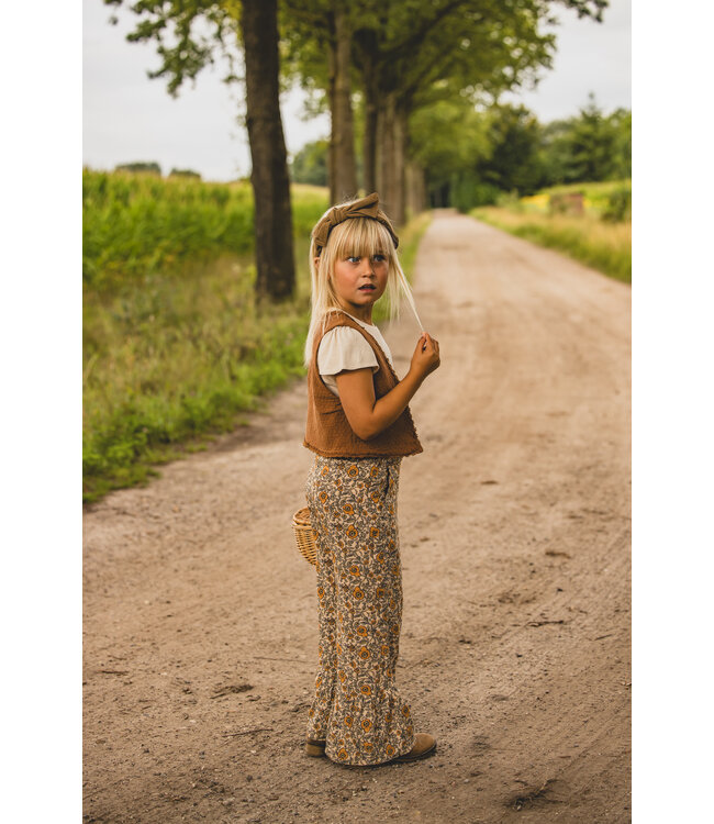 LOOXS Little Meisjes gilet - Caramel