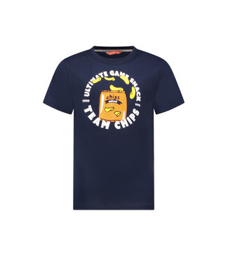 Tygo & Vito Jongens t-shirt - Jaimy - Navy blauw