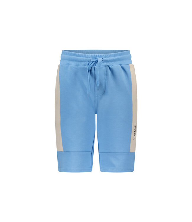 Tygo & Vito Jongens sweat short - Barry - Helder blauw